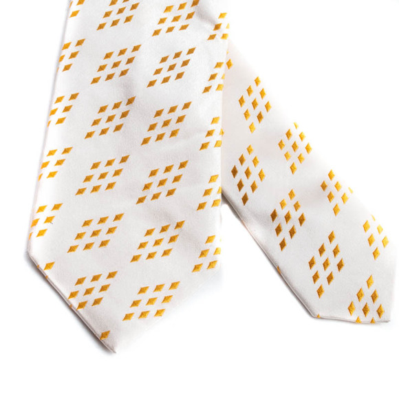 Penrose Tie Men Lemon Chiffon - Picture 4 of 5